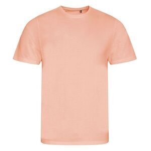 Awdis Mens Cascade Ecologie T-Shirt / Soft Peach